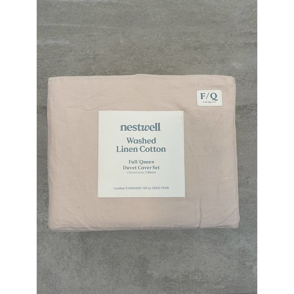 Nestwell Cloud Gauze Duvet Cover Set at Sam Stevens blog